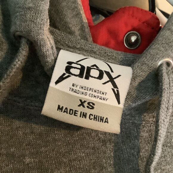 Rare Eric Hutchinson Hoodie Grey Gray Size Xs Extra Small Sweatshirt Apx - Picture 3 of 3